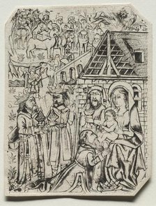 Adoration of the Magi, 1400s(?). Creator: Unknown.
