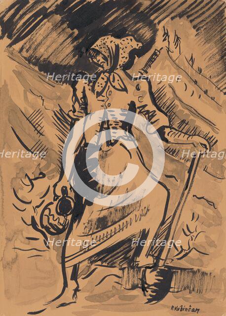 Woman, 1940-1944. Creator: Arnold Peter Weisz-Kubincan.