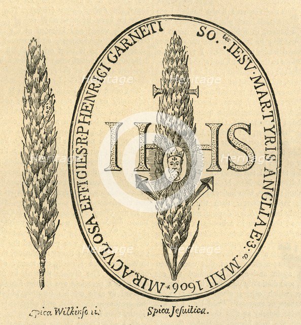 'The Face in the Straw. - From Abbot's Anthologia, 1613', (1897). Creator: Unknown.