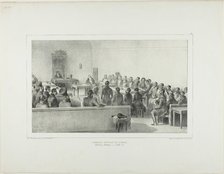 General Assembly of the Boyards, Bucharest, Wallachia, July 15, 1837, 1839. Creator: Auguste Raffet.