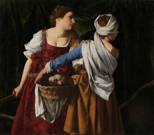 Judith and her Maidservant with the Head of Holofernes, c1608-1612. Creators: Orazio Gentileschi, Artemisia Gentileschi.