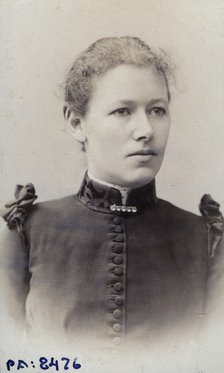 Studio portrait of an 18 year old girl, c1900. Artist: Unknown