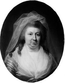 Debora Fabritius de Tengnagel, née Cloppenburg, 1780-1789. Creator: Jens Juel.