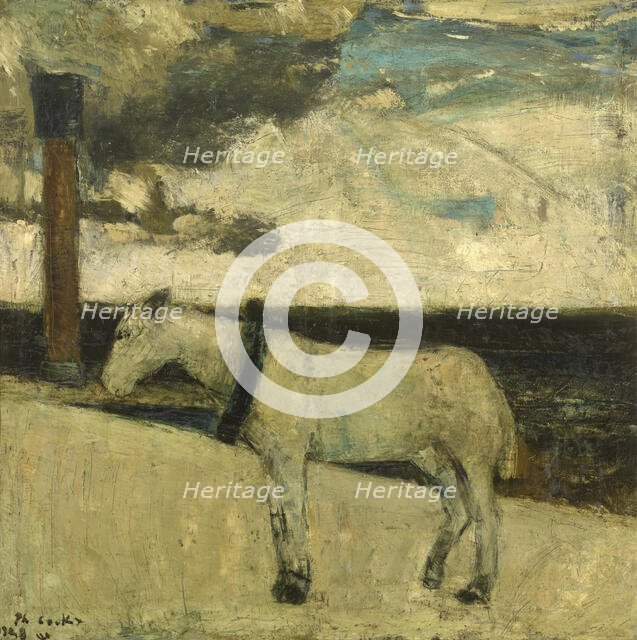 White Horse, 1928. Creator: Philibert Cockx.