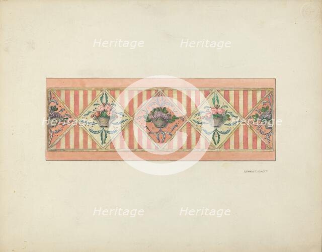 Antependium of Altar, 1937. Creator: Edward Jewett.