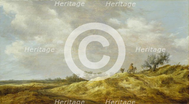Path through the Dunes, 1629. Creator: Jan van Goyen.