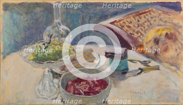 Still Life with a Figure (Marthe Bonnard), 1912. Creator: Bonnard, Pierre (1867-1947).