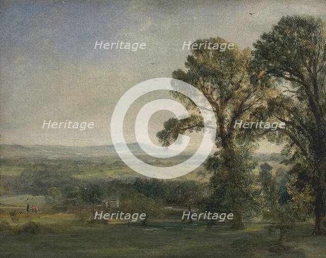 Bardon Hill, Coleorton Hall, ca. 1823. Creator: John Constable.