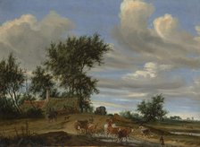 A Country Road, 1648. Creator: Salomon Ruysdael.