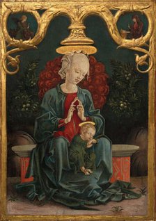 Madonna and Child in a Garden, c. 1460/1470. Creator: Cosmè Tura.