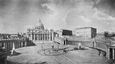 'A Great Church of the Renaissance: St. Peter's, Rome...', c1930.  Creator: Anderson.