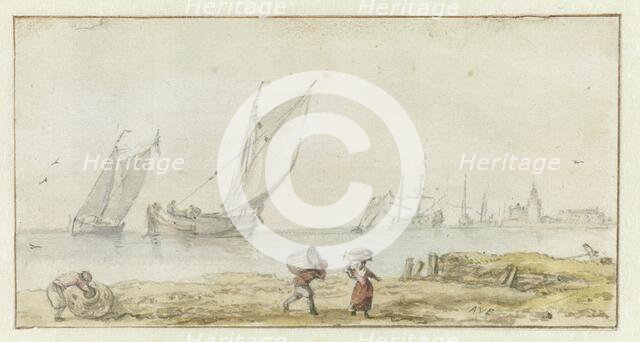 Stil water, 1631-1675. Creator: Allart van Everdingen.