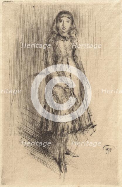 Florence Leyland, c. 1873. Creator: James Abbott McNeill Whistler.