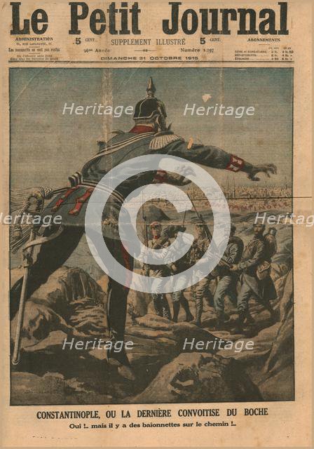 Constantinople, or the final greed of the Huns, 1915. Creator: Unknown.