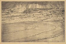 Heavy Surf, High Tide, Easthampton, 1920. Creator: Frederick Childe Hassam.