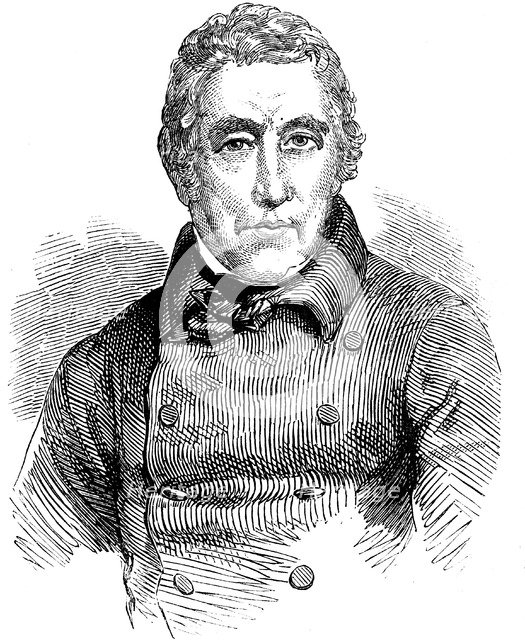 John Barrow (1764-1848), English traveller and naval administrator. Artist: Unknown