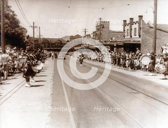 Royal visit, 1954. Creator: Unknown.