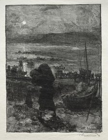 La Récolte du Sable. Creator: Auguste Louis Lepère (French, 1849-1918).