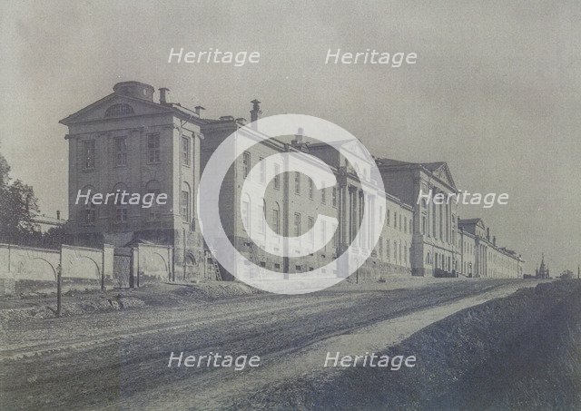 The Catherine Palace (Golovin Palace) in Moscow, 1870s-1880s.