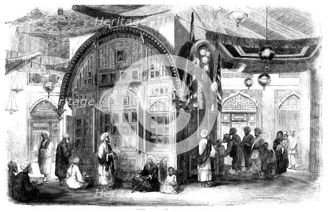 Tomb of a Mussulman - drawn by W. Carpenter, Jun., 1858. Creator: Unknown.