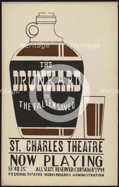 The Drunkard, New Orleans, 1939. Creator: Unknown.