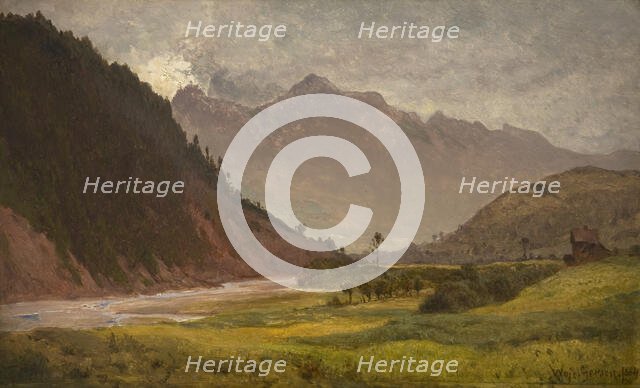 Fair Weather in the Pieniny Mountains, 1884. Creator: Wojciech Gerson.