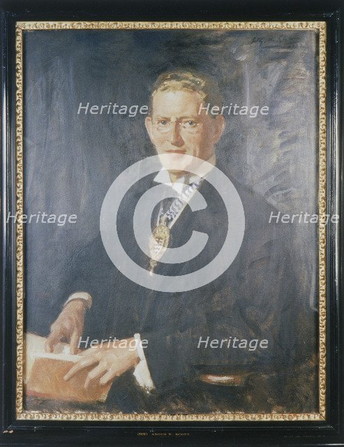 'Sir Angus Newton Scott', 1932. Artist: Wilfred Gabriel de Glehn