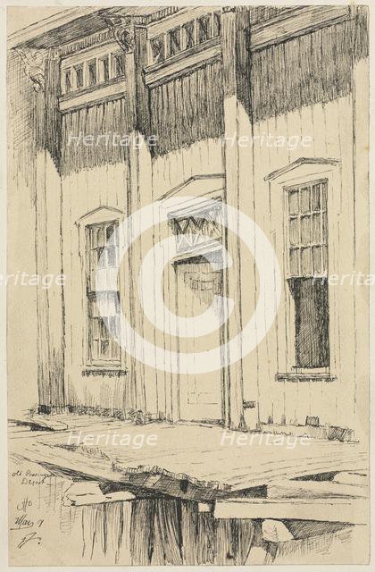 Old Passenger Depot, Cleveland. Creator: Otto H. Bacher (American, 1856-1909).