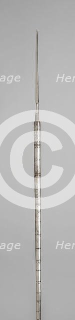 Walking Staff- Javelin, Spain, 1590/1610. Creator: Unknown.