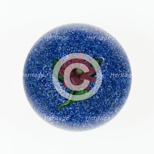 Paperweight, Saint-Louis, c. 1848-55. Creator: Saint-Louis Glassworks.