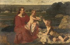 Happiness, 1888. Creator: Gustave Vanaise.