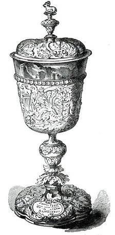 Clothworkers Company's Cup (Pepys's), 1850. Creator: Unknown.