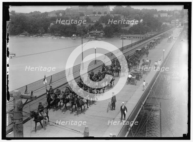 Captain Charles T. Boyd - his funeral..., 1916. Creator: Harris & Ewing.