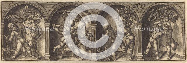 Les divers pourtraicts et figures II, c. 1600. Creator: Master AD.