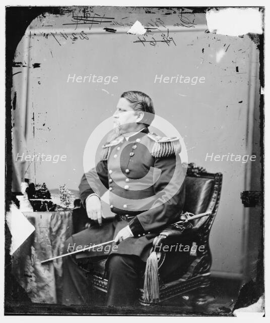 General Winfield Scott Hancock, between 1860 and 1875. Creator: Unknown.