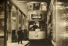 Tram in the Kingsway Subway, London, 1931, (1933). Creator: Unknown.