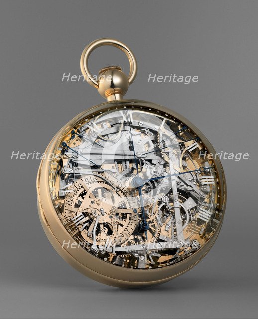Marie Antoinette pocket watch No. 1160. Artist: Breguet, Abraham-Louis (1747-1823)