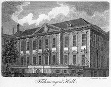 Fishmongers' Hall, City of London, 1811.Artist: Sands