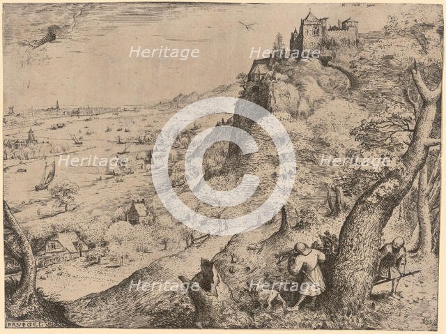 The Rabbit Hunt, 1560. Creator: Pieter Bruegel the Elder.