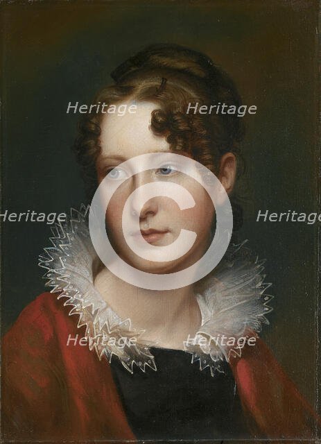Portrait of Rosalba Peale, ca. 1820. Creator: Rembrandt Peale.