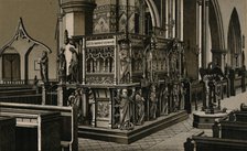 'The Pulpit, St. Nicholas Church', c1880. Creator: Unknown.