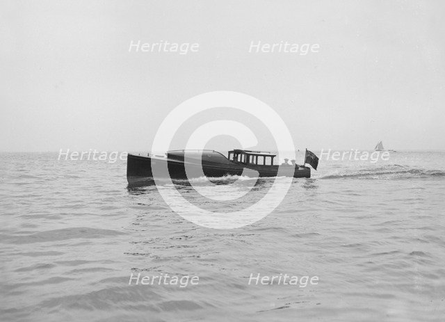 Wolseley motor launch, 1913. Creator: Kirk & Sons of Cowes.