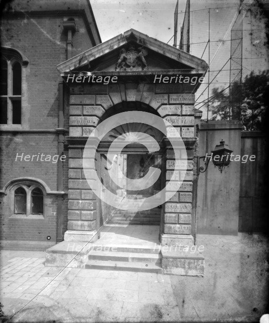 Westminster School, Little Dean's Yard, London. Artist: Alfred Newton & Sons