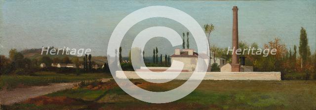 Industrial Plant, c. 1865-1870. Creator: Antoine Chintreuil (French, 1814-1873).
