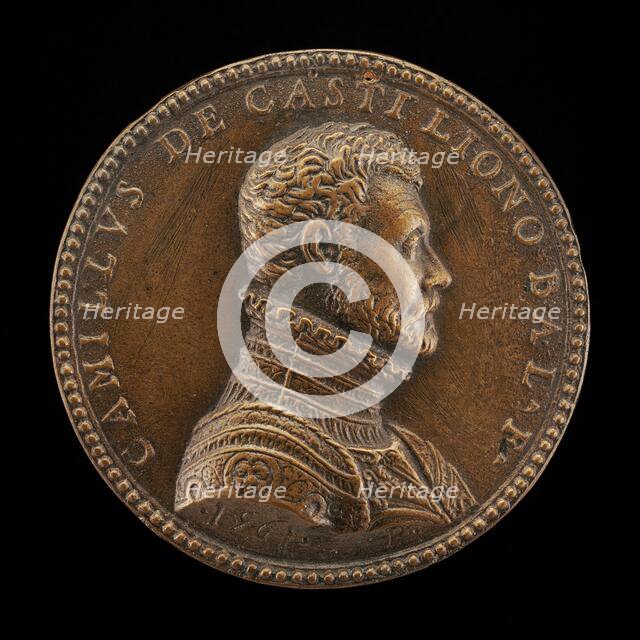 Camillo Castiglione, 1517-1598, Son of Baldassarre, 1561. Creator: Pastorino Pastorini.