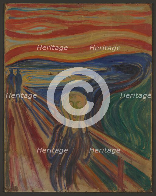 The Scream, 1883-1910. Creator: Munch, Edvard (1863-1944).