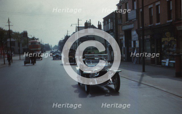 Silver Ghost Rolls Royce at Rally, Cheshire, England, c1960. Artist: CM Dixon.
