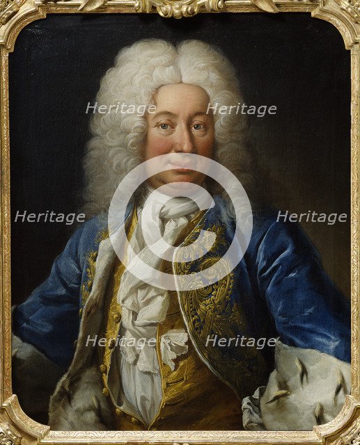Portrait of King Frederick I of Sweden (1676-1751), 1730.