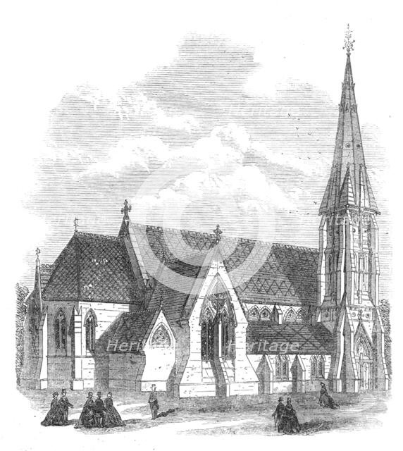 St. Mark's Church, Broadwater Down, Tunbridge Wells, 1868. Creator: Unknown.