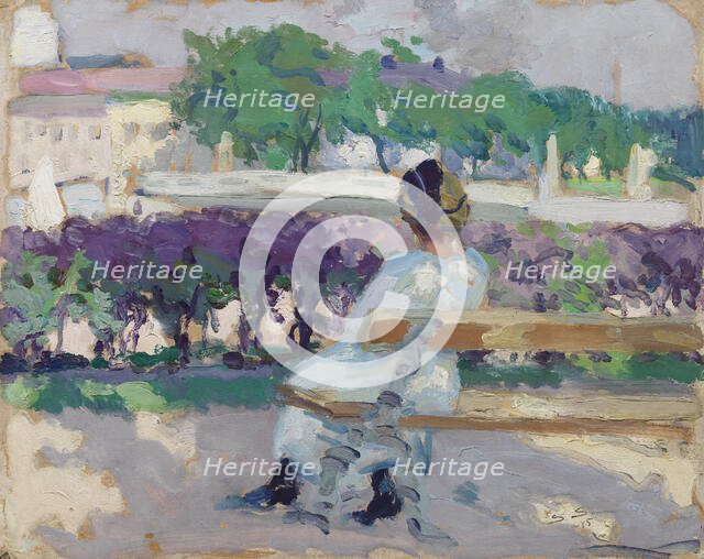 A View from Turku, 1915. Creator: Santeri Salokivi.